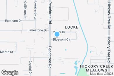 Map image of the property - 11405 Blossom Cir
