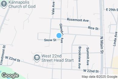 Map image of the property - 340 Snow St