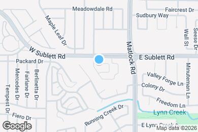 Map image of the property - 6409 Blue Trl