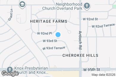 Map image of the property - 8906 W 93rd St