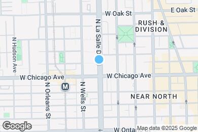 Map image of the property - 812 N LaSalle St