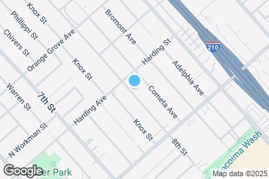 Map image of the property - 1401 8th St