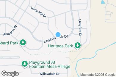 Map image of the property - 1115 Legend Oak Dr