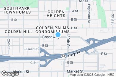 Map image of the property - Bridgeview Apartments