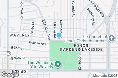 Map image of the property - 1012 E 36th St