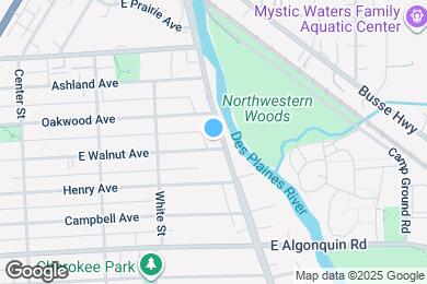 Map image of the property - 1036 S River Rd