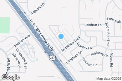 Map image of the property - 5611 Chimney Rock Dr