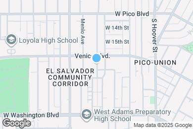 Map image of the property - 1667 S Westmoreland Blvd