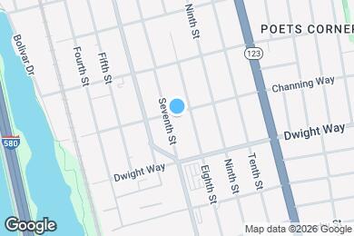 Map image of the property - 906 Channing Way