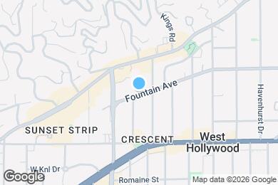 Map image of the property - 8455 Fountain Ave