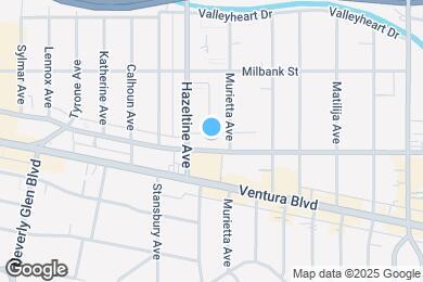 Map image of the property - 14041 Moorpark St