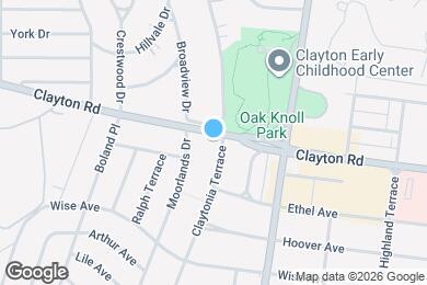Map image of the property - 7104 Clayton Rd
