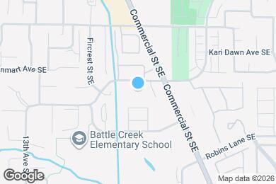 Map image of the property - Battle Creek Lodges