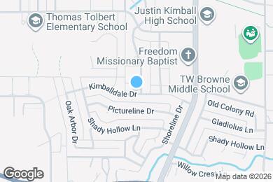 Map image of the property - 3837 Kimball Ridge Dr