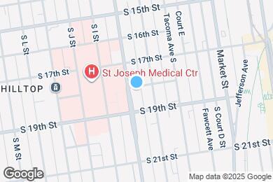 Map image of the property - 1801 S Yakima Ave