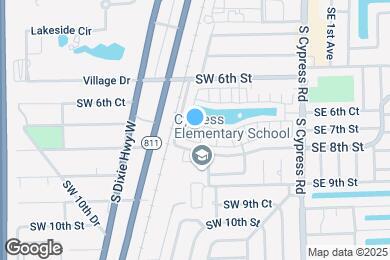 Map image of the property - 712 SW 2nd Way