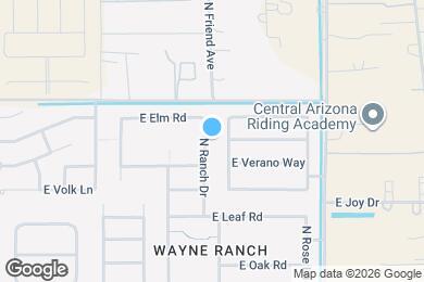 Map image of the property - 41629 N Ranch Dr
