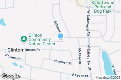 Map image of the property - 545 Bellevue St
