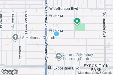 Map image of the property - 1645 W 36th Pl