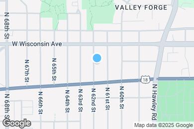 Map image of the property - 552 N 62nd St