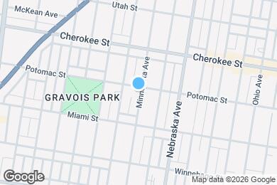 Map image of the property - 3100 Potomac St