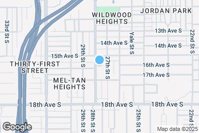 Map image of the property - 1534 28th St N