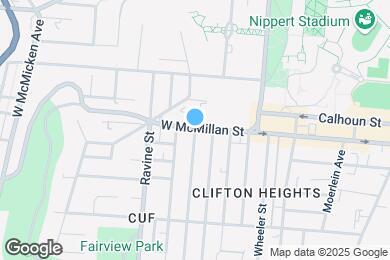 Map image of the property - 315 W McMillan St