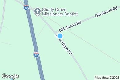 Map image of the property - 2612 New Hope Rd