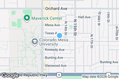 Map image of the property - 1330 Elm Ave