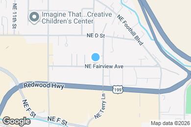 Map image of the property - 1836 NE Fairview Ave