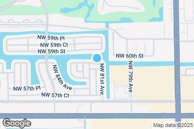 Map image of the property - 8104 NW 58th Pl