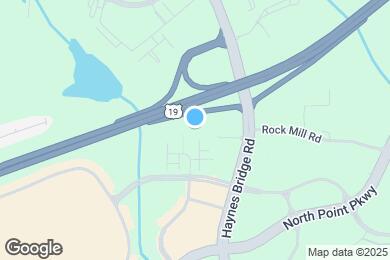 Map image of the property - Furnished Studio-Atlanta - Alpharetta - Rock Mill Rd.