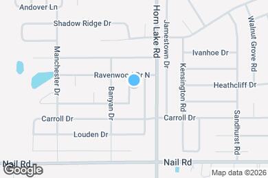 Map image of the property - 6254 Ravenwood Park Dr N