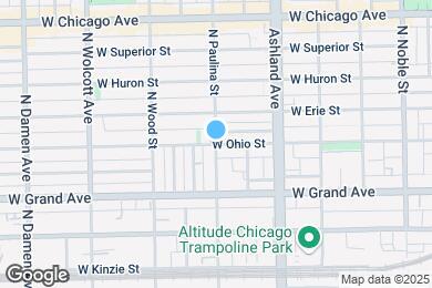 Map image of the property - 1700 W Ohio St