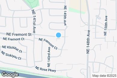 Map image of the property - 3344 NE 144th Ave
