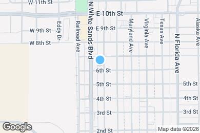 Map image of the property - 605 N New York Ave