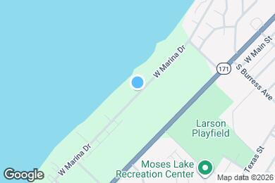 Map image of the property - 2625 W Marina Dr