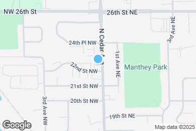 Map image of the property - Park Village Apartments