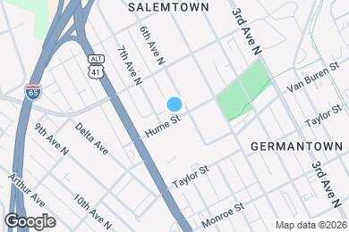 Map image of the property - 606B Hume St