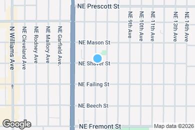 Map image of the property - 604 NE Shaver St