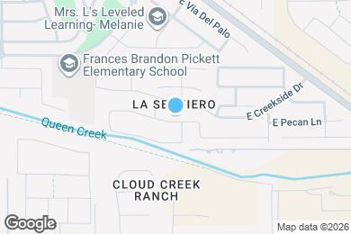 Map image of the property - 22264 E Pecan Ln