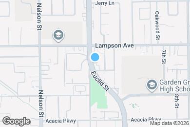 Map image of the property - 12600 Euclid St