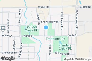 Map image of the property - 986 Cassandra Ln