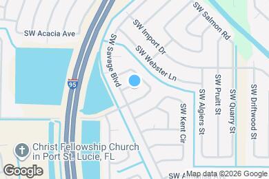 Map image of the property - 2446 SW Red Terrace