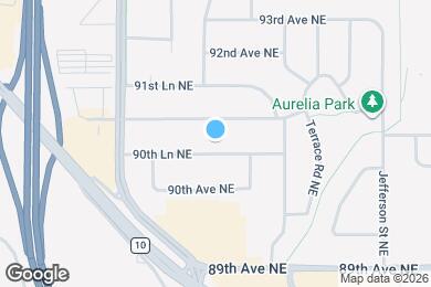Map image of the property - 161 90th Ln NE