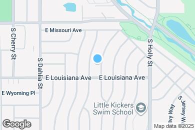 Map image of the property - 1255 S Forest St