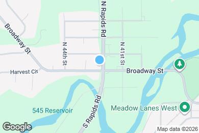 Map image of the property - 304 N Rapids Rd