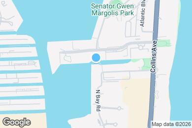 Map image of the property - 17125 N Bay Rd