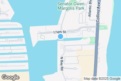 Map image of the property - 17145 N Bay Rd