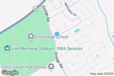 Map image of the property - 1209 Vicksburg Dr